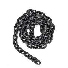 Factory Supply Black Painted Mining Round Link Chain with Metal Forged